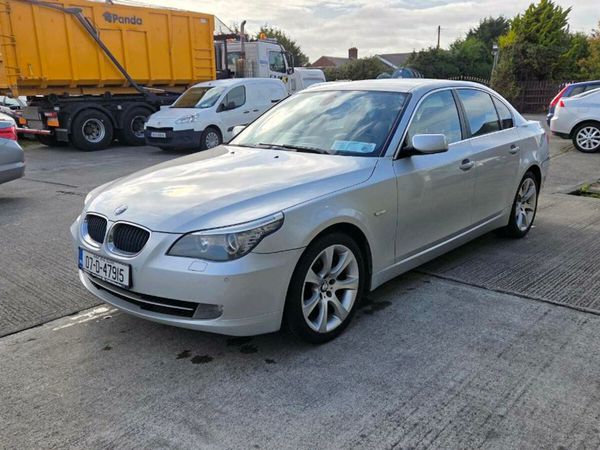 BMW 5-Series Saloon, Diesel, 2007, Silver