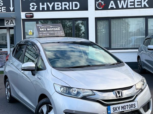Honda Jazz Hatchback, Petrol Hybrid, 2014, Silver