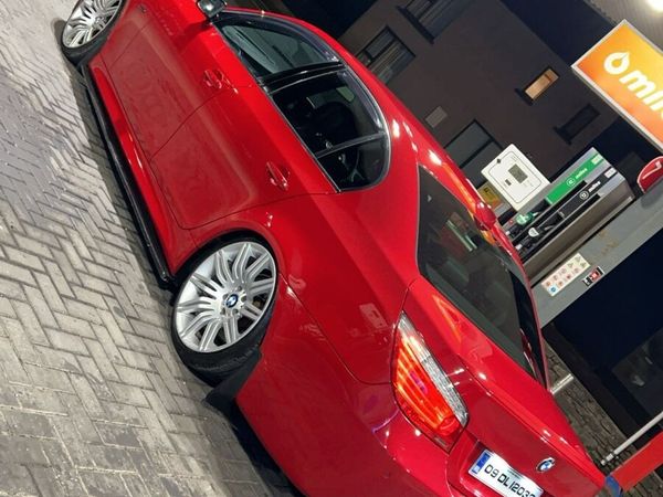 BMW 5-Series Saloon, Diesel, 2009, Red