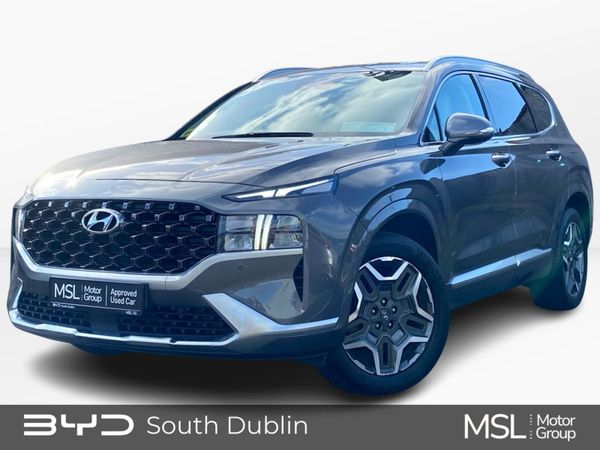Hyundai Santa Fe SUV, Diesel Plug-in Hybrid, 2022, Grey