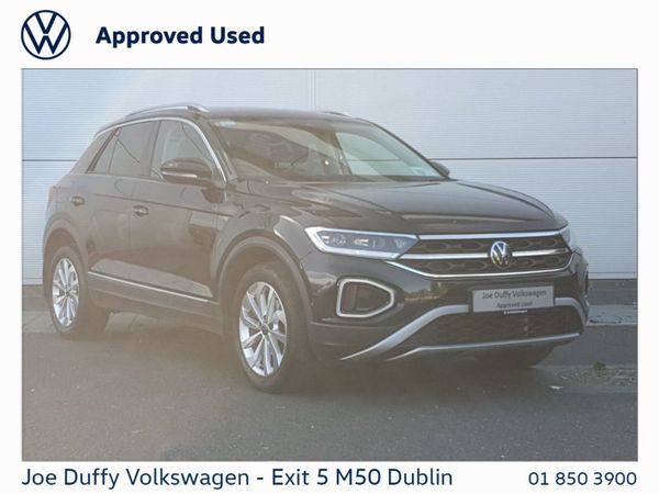 Volkswagen T-Roc SUV, Petrol, 2023, Black