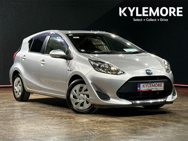 Toyota Aqua Hatchback, Petrol Hybrid, 2019, Silver
