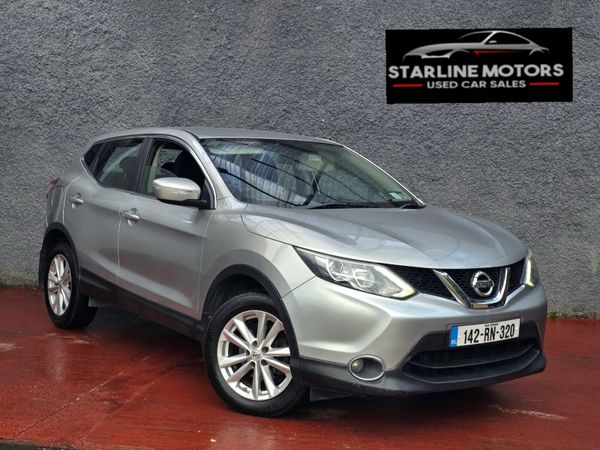 Nissan Qashqai Hatchback, Diesel, 2014, Silver