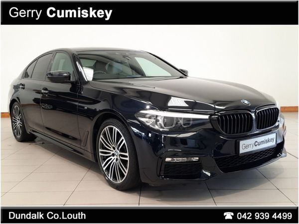 BMW 5-Series Saloon, Diesel, 2018, Black