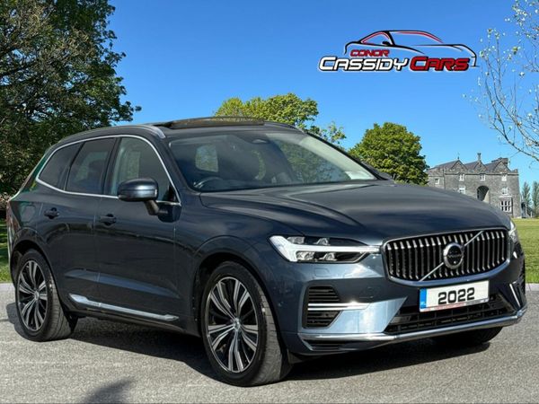 Volvo XC60 Estate, Petrol Hybrid, 2022, Blue