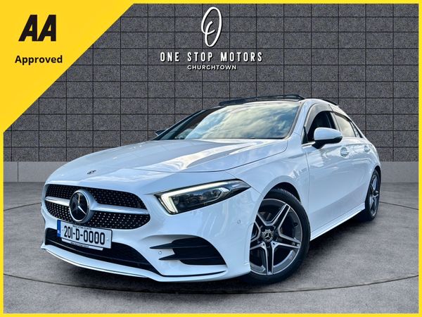 Mercedes-Benz A-Class Saloon, Petrol, 2020, White
