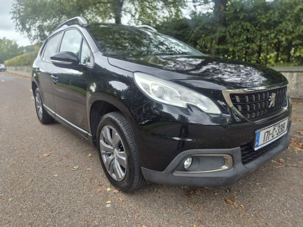 Peugeot 2008 Estate, Petrol, 2017, Black