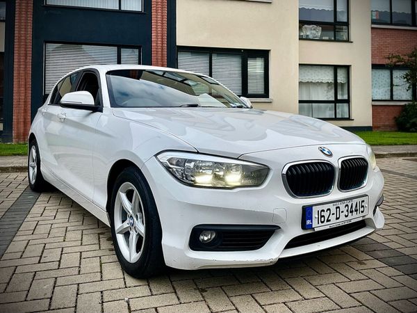 BMW 1-Series Hatchback, Diesel, 2016, White