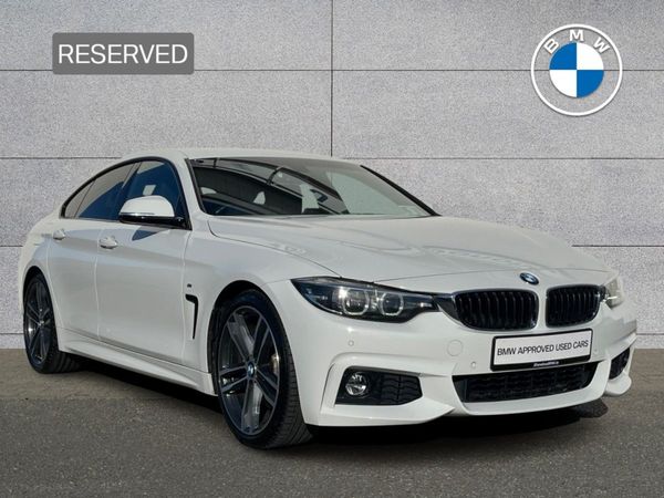 BMW 4-Series Hatchback, Petrol, 2019, White