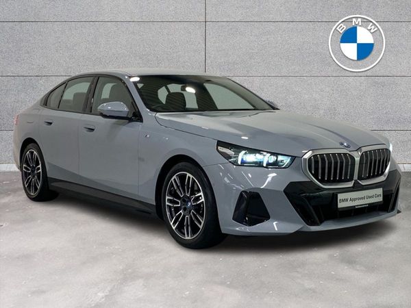 BMW 5-Series Saloon, Petrol Plug-in Hybrid, 2024, Grey