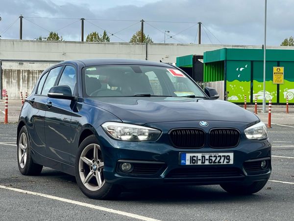 BMW 1-Series Hatchback, Diesel, 2016, Blue