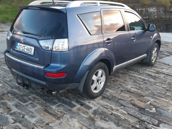 Mitsubishi Outlander SUV, Diesel, 2007, Blue