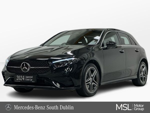 Mercedes-Benz A-Class Hatchback, Petrol Hybrid, 2024, Black