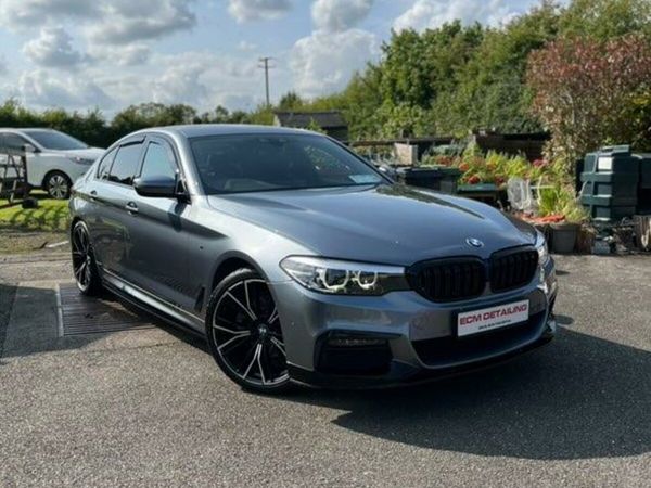 BMW 5-Series Saloon, Diesel, 2019, Blue
