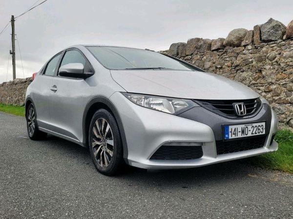 Honda Civic Hatchback, Diesel, 2014, Silver