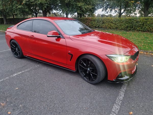 BMW 4-Series Coupe, Petrol, 2018, Red