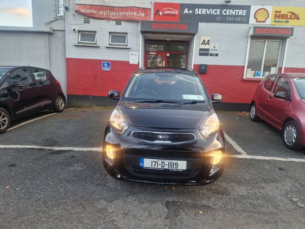 Kia Picanto Hatchback, Petrol, 2017, Black