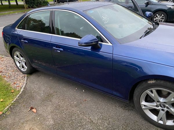Audi A4 Saloon, Diesel, 2017, Blue