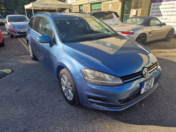 Volkswagen Golf Estate, Petrol, 2014, Blue