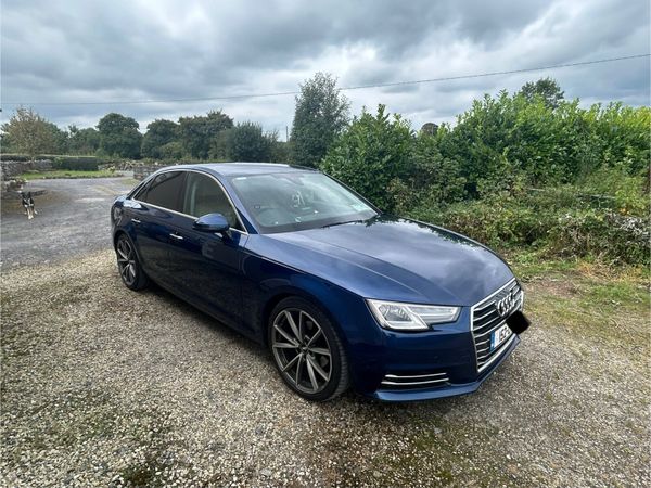 Audi A4 Saloon, Diesel, 2015, Blue