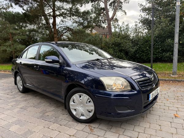 Toyota Avensis Saloon, Petrol, 2008, Blue