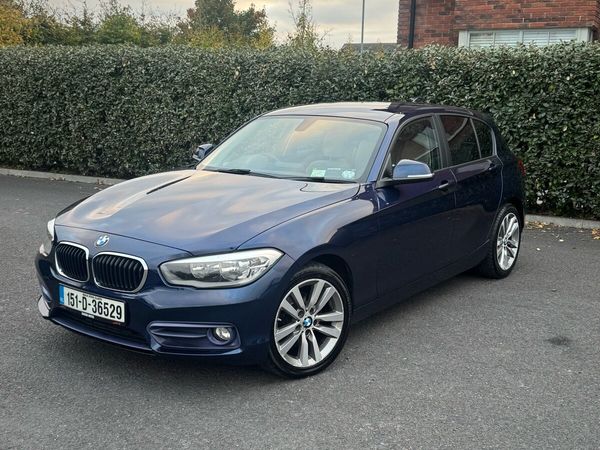 BMW 1-Series Hatchback, Diesel, 2015, Blue