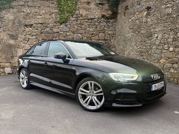 Audi A3 Saloon, Diesel, 2017, Black