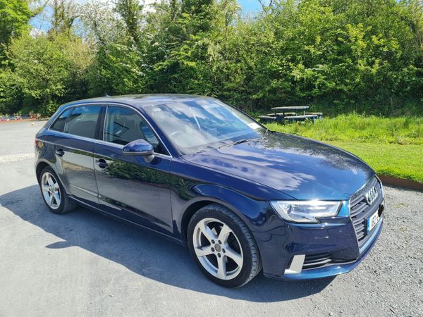 Audi A3 Hatchback, Diesel, 2018, Blue