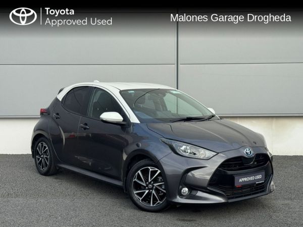 Toyota Yaris Hatchback, Petrol Hybrid, 2022, Grey