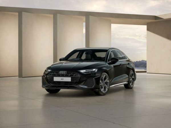 Audi A3 Saloon, Petrol, 2026, Black