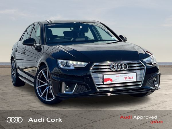 Audi A4 Saloon, Diesel, 2019, Black
