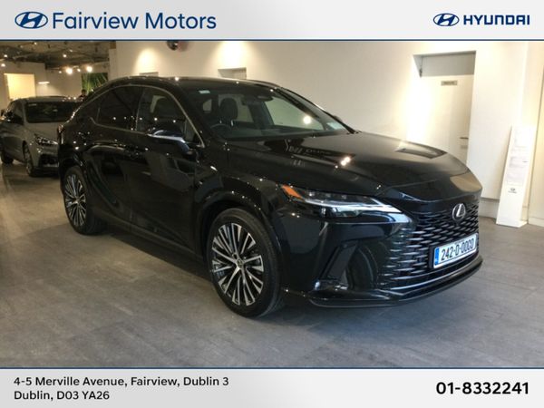 Lexus RX450H+ Estate, Petrol Plug-in Hybrid, 2024, Black