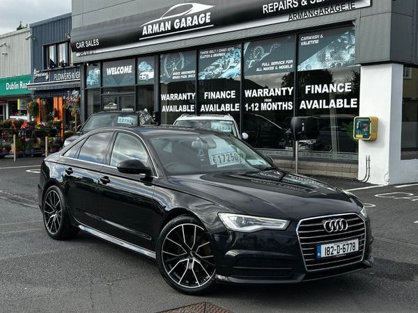 Audi A6 Saloon, Diesel, 2018, Black