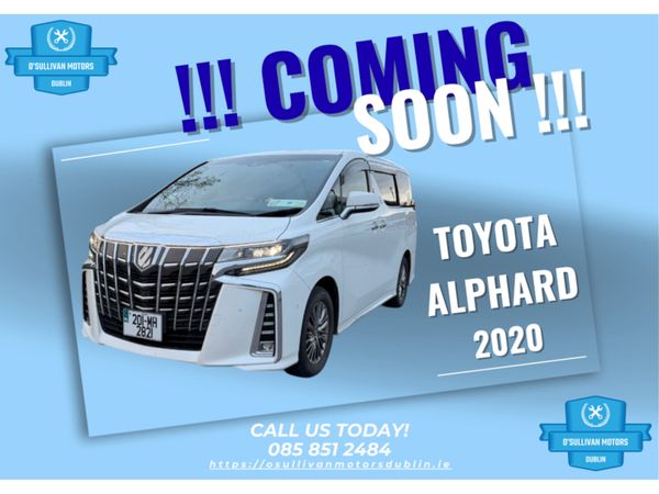 Toyota Alphard MPV, Petrol Hybrid, 2020, White