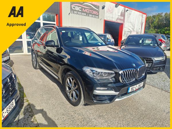 BMW X3 Estate, Diesel, 2018, Black