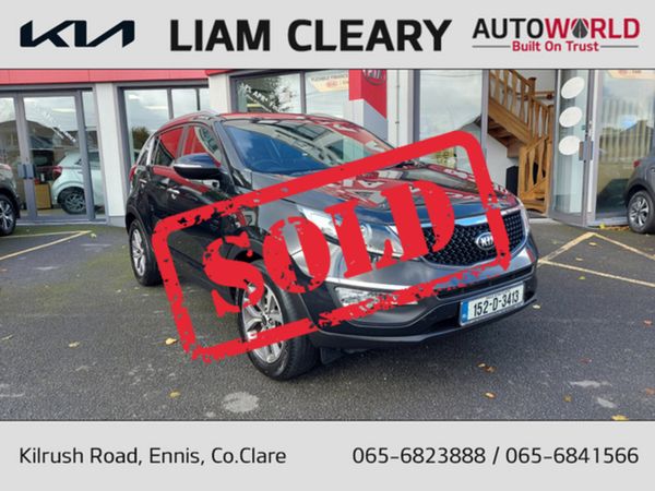 Kia Sportage MPV, Diesel, 2015, Black