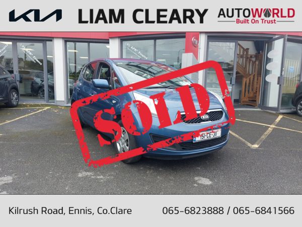 Kia Venga MPV, Petrol, 2015, Blue