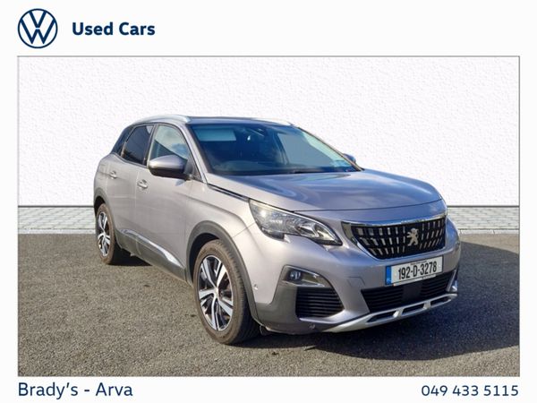 Peugeot 3008 Hatchback, Diesel, 2019, Silver