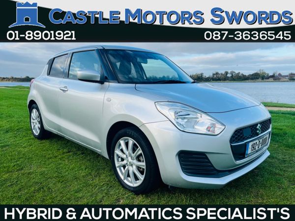 Suzuki Swift Hatchback, Petrol Hybrid, 2019, Silver