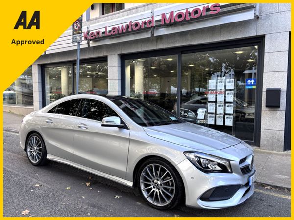 Mercedes-Benz CLA Saloon, Petrol, 2018, Silver