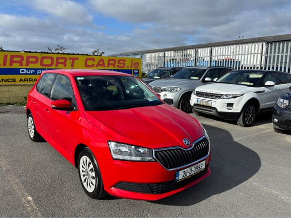 Skoda Fabia Hatchback, Petrol, 2021, Red