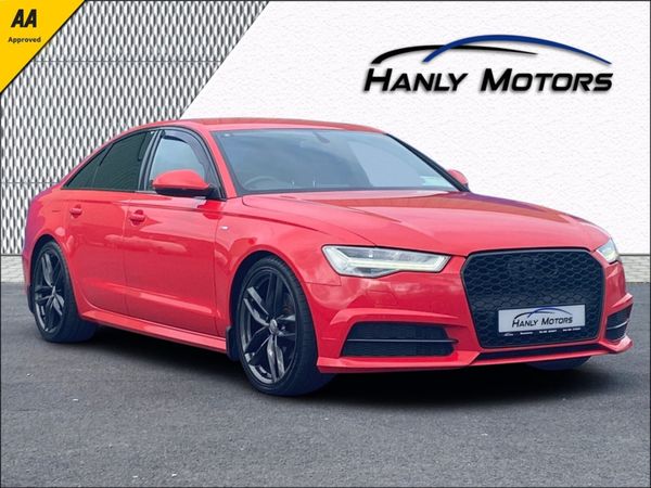 Audi A6 Saloon, Diesel, 2016, Red