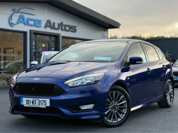 Ford Focus Hatchback, Diesel, 2018, Blue