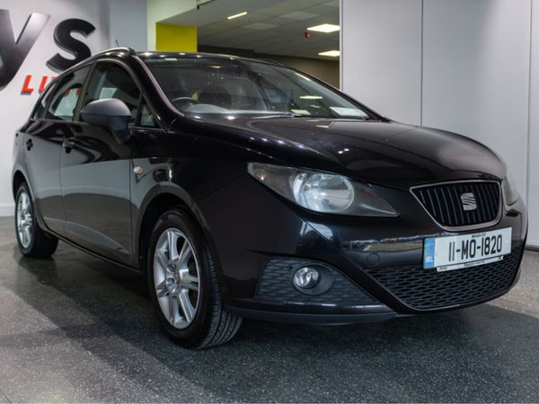 SEAT Ibiza Estate, Petrol, 2011, Black