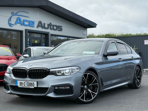 BMW 5-Series Saloon, Diesel, 2018, Grey