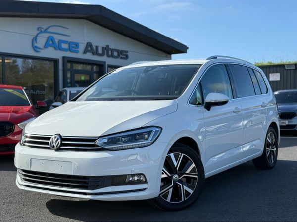 Volkswagen Touran MPV, Diesel, 2020, White