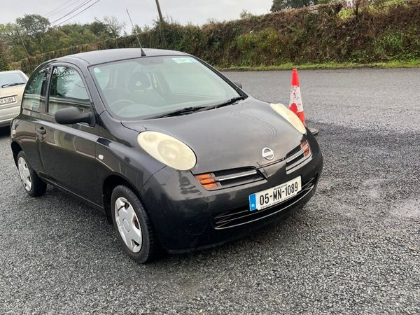 Nissan Micra Hatchback, Petrol, 2005, Black