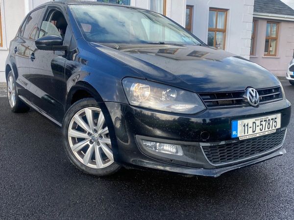 Volkswagen Polo Hatchback, Diesel, 2011, Black