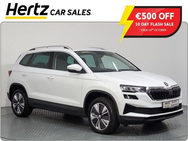 Skoda Karoq SUV, Diesel, 2024, White