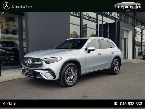 Mercedes-Benz GLC SUV, Diesel Hybrid, 2023, Silver